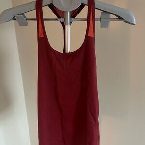 Women's Burgundy Tank Top